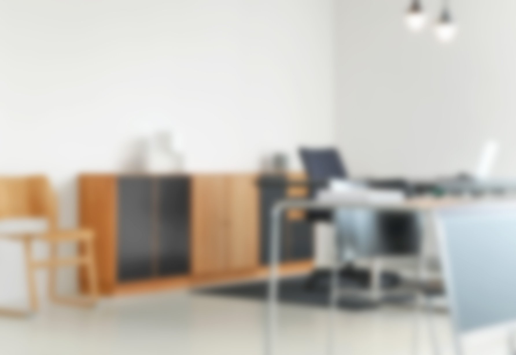 Blurred Office Room Background 